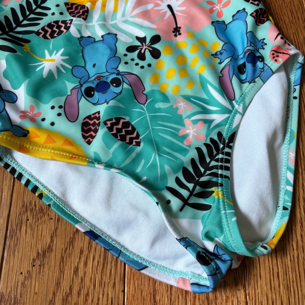 Disney Stitch One Piece Bathing Suit - Picture 4 of 7